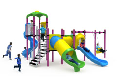 Klasik Seri Oyun Grubu B-PRK-01 PRK-08 | Metal Oyun Grupları | Erse Kent Mobilyaları